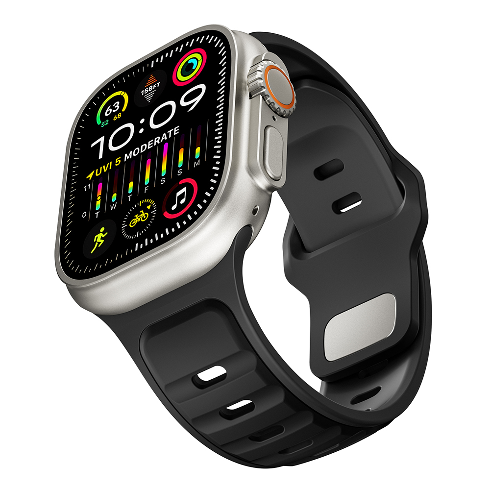 Apple Watch Ultra 3 (49mm) Uyumlu Silikon Kordon-135