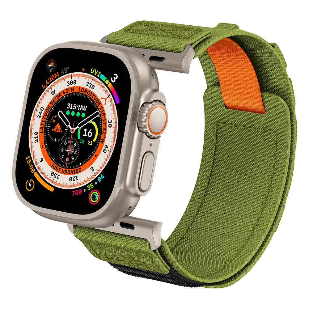 Apple Watch SE 3 (44mm) Uyumlu Hasır Kumaş Kordon-99