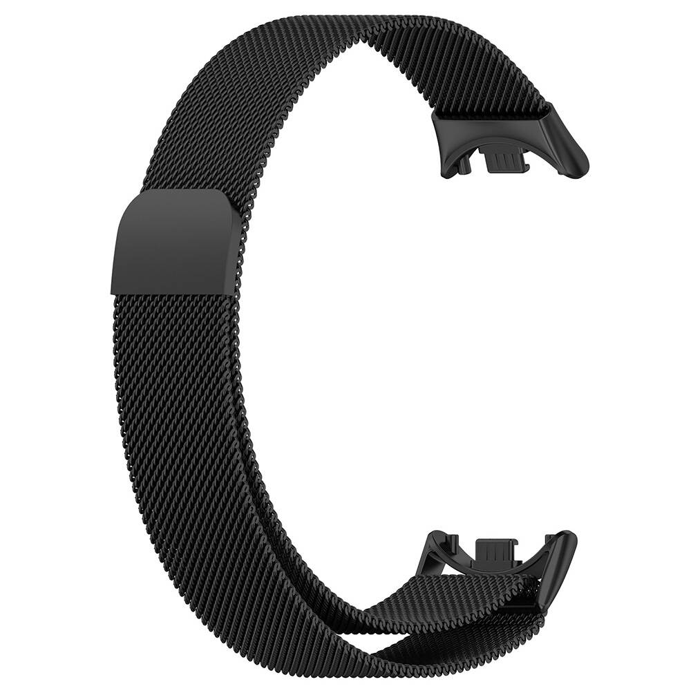 Xiaomi Smart Band 8 Uyumlu Hasır Metal Kordon-01